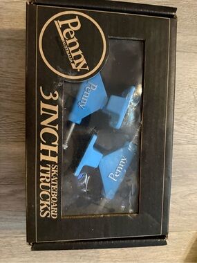 3-Inch Skateboard Trucks - Blue